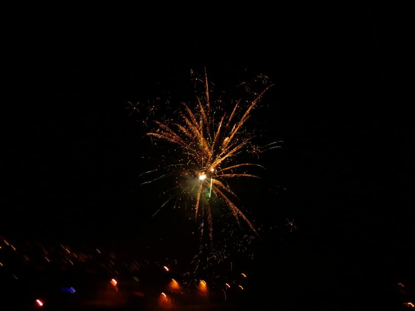 Alcuni fuochi d'artificio